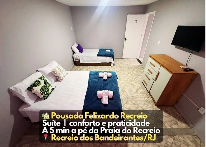Suite5 A Pe Da Praia Na Rua Do Comercio Recreio